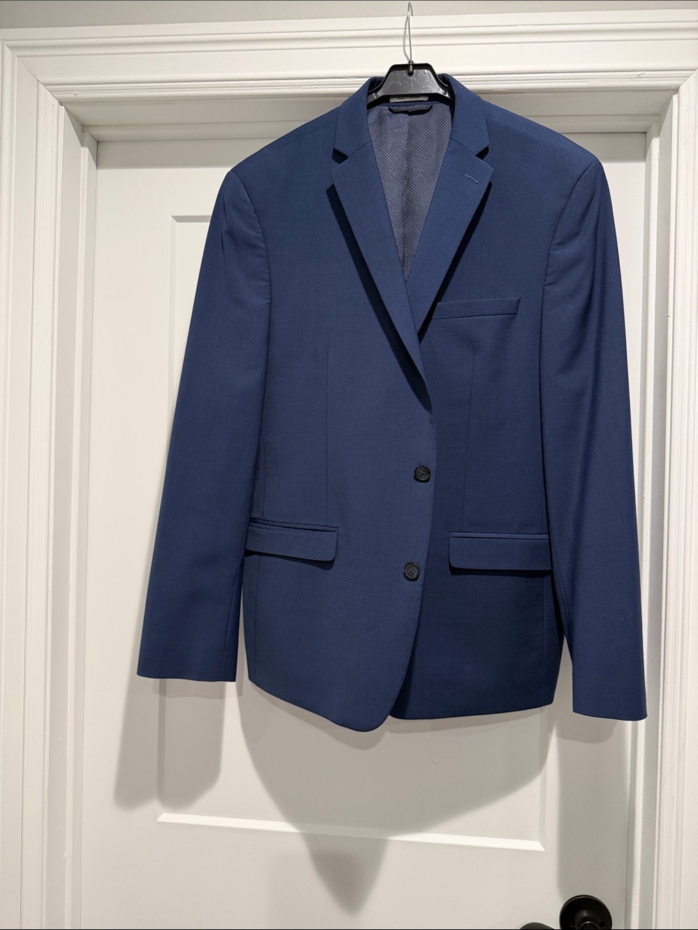 Bar III Men's Navy Two-Button Suit Jacket - Picture 7 of 8